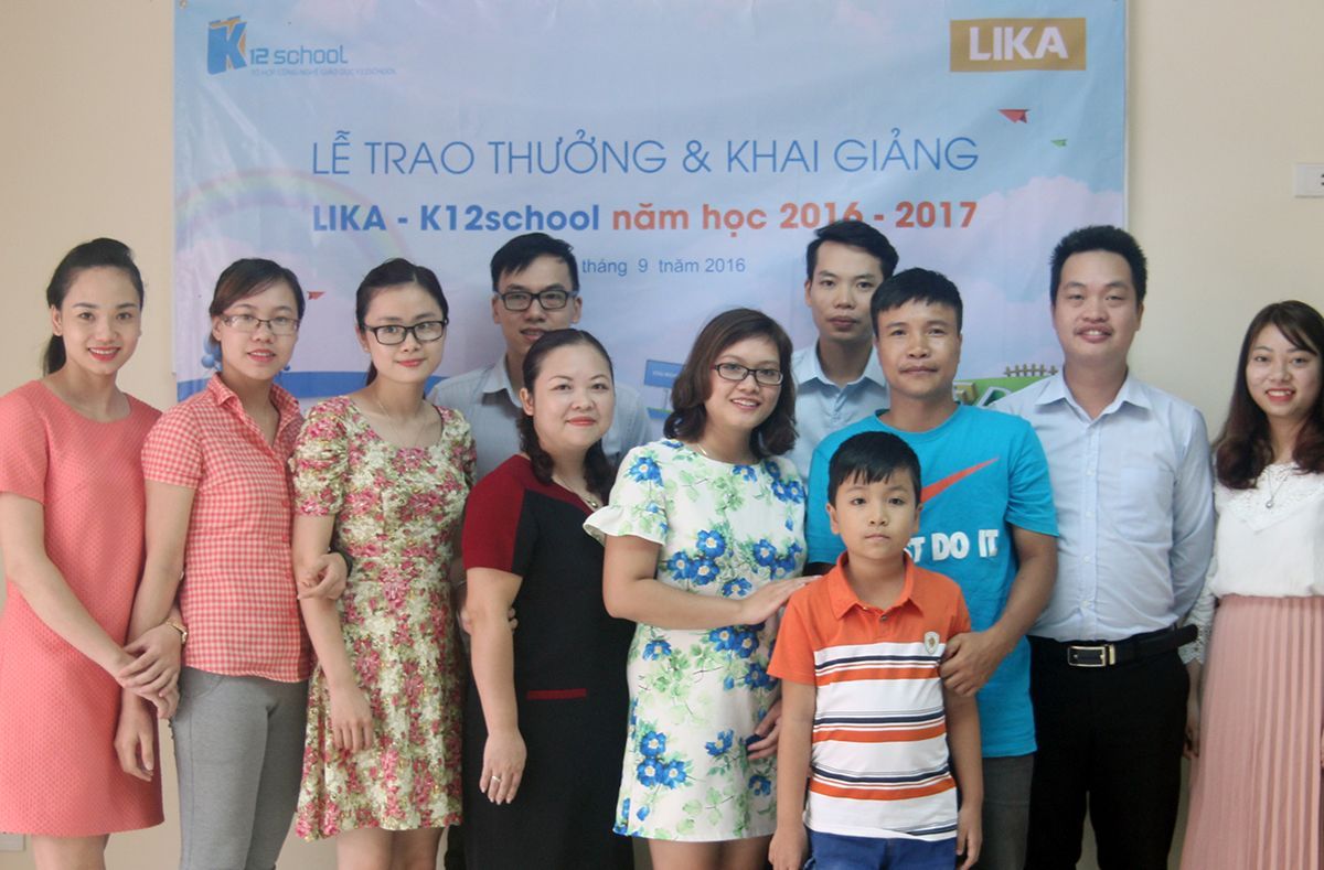 Lika-k12school tưng bừng khai giảng năm học mới 2016 - 2017