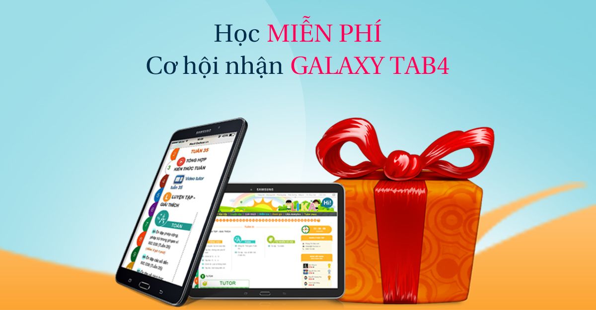 3 bước đơn giản để có cơ hội nhận SAMSUNG GALAXY TAB 4 ngay trong tháng 10