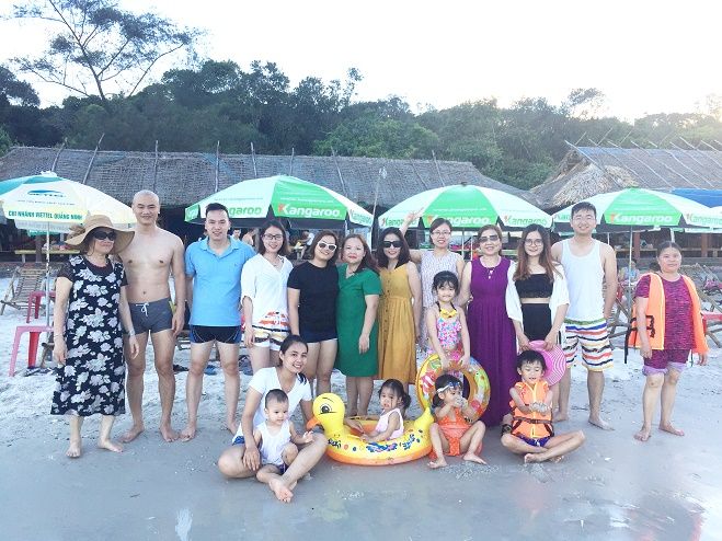 Cán bộ, nhân viên K12school tham quan đảo Quan Lạn – Minh Châu hè 2017